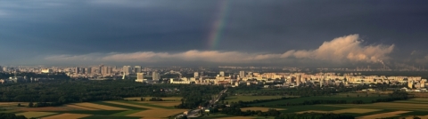Bratislava po daždi